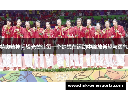 特奥精神闪耀光芒让每一个梦想在运动中绽放希望与勇气
